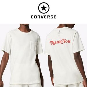 NWT Converse Renew reversible tshirt Thank You XS